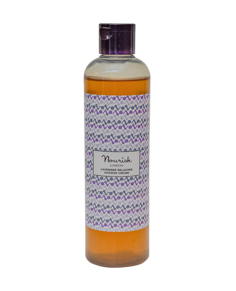 Nourish London Unisex Lavender Relax Refreshing Shower Gel With Shea Butter