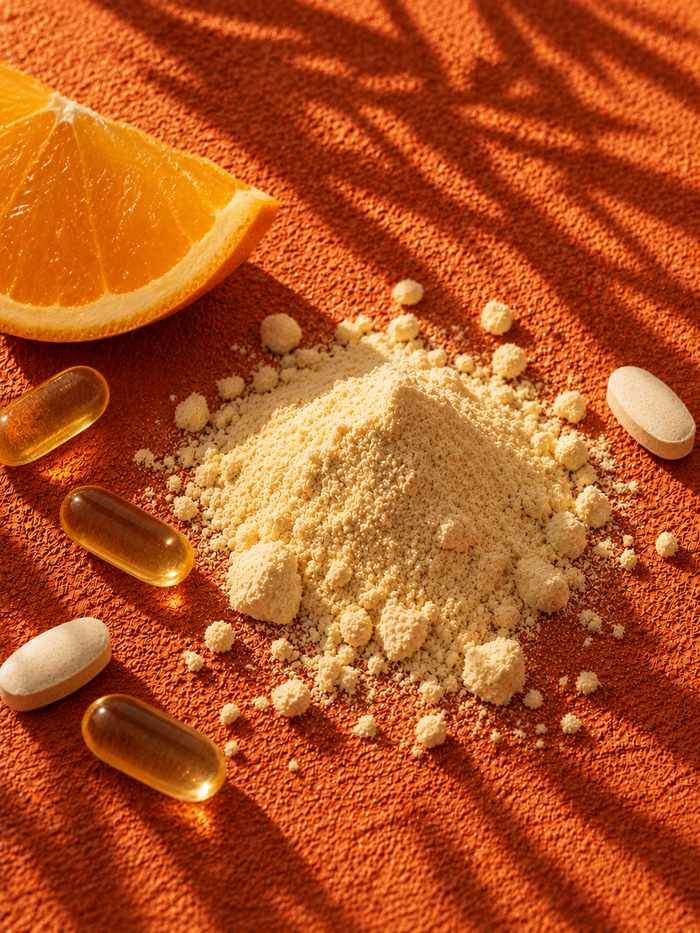 Vitamin Complex (Niacinamide, B5, B6, C & E)