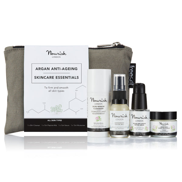 Argan AntiAgeing Skincare Essentials Set Rosy Wink