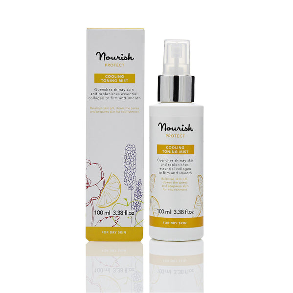 Nourish London Orange Protect Cooling Toning Mist With Lemon & Mandarin