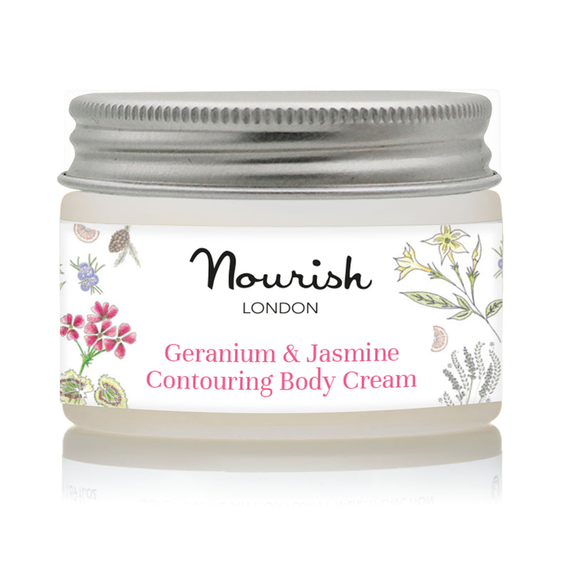 Geranium & Jasmine Contouring Body Cream - Nourish London Skincare