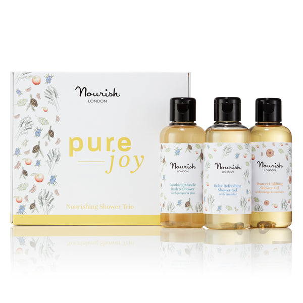 Nourishing Shower Trio Gift Set - Nourish London Skincare