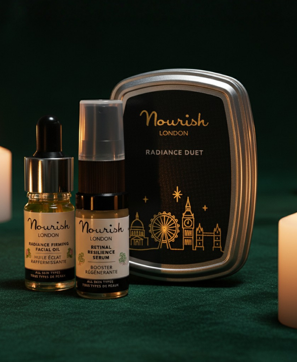 Radiance Duet Gift Set Includes Retinol Serum & Firming Facial Oil