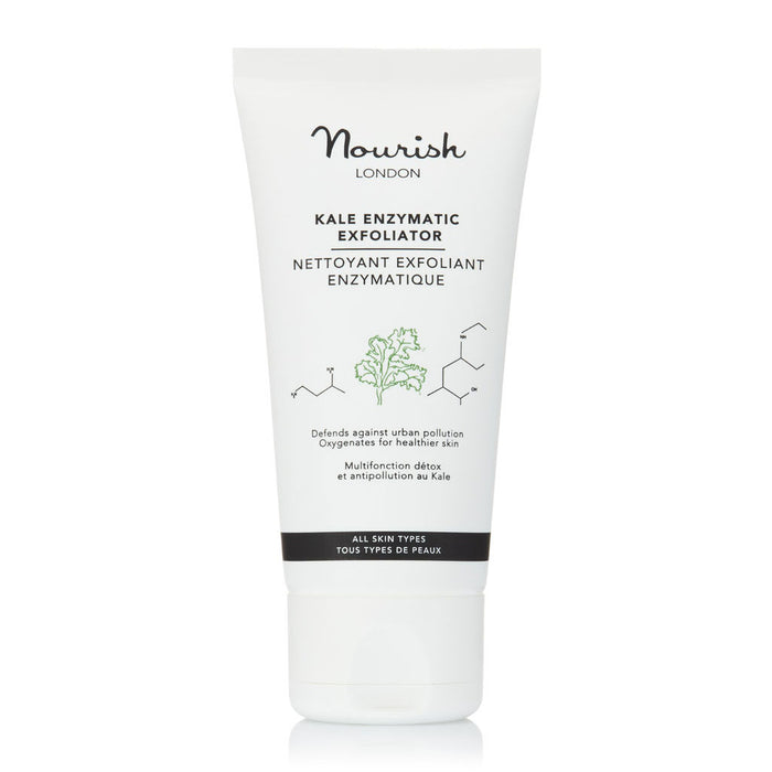 Kale Enzymatic exfoliator on a plain white background